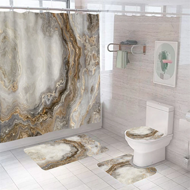 cortinas toalete capa acessórios do banheiro conjuntos
