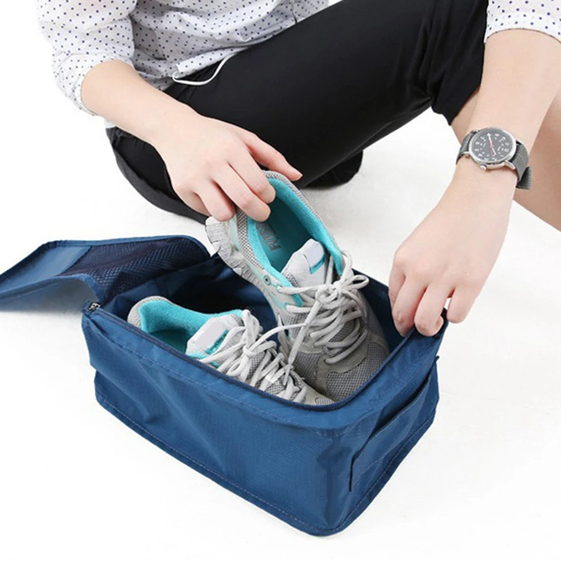 WENYUJH высококачественные однотонные спортивные сумки для хранения обуви водонепроницаемый складной косметический Органайзер модная Женская дорожная сумка переносная