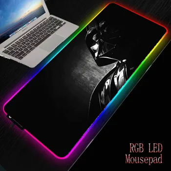 

MRGBEST Star Wars Darth Vader Hot Sales Large Gaming Lockedge Mouse Mat for Laptop Computer Desk Pad Keyboard Mousepad for Gamer