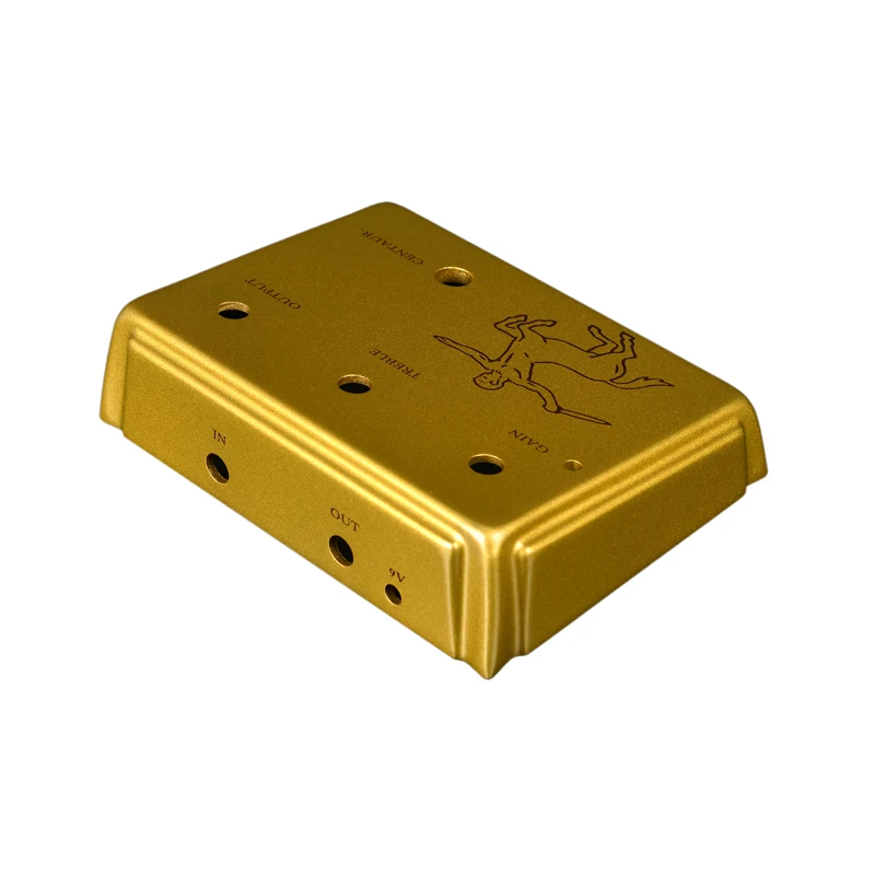 Klon Gold профессиональная гитарная алюминиевая металлическая коробка G1 в стиле
