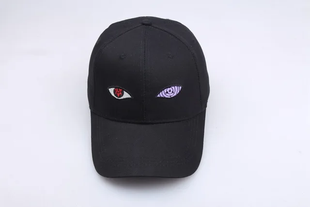 Naruto Uchiha Sasuke Sharingan & Rinnegan Eye Baseball Cap - Ghibli Store