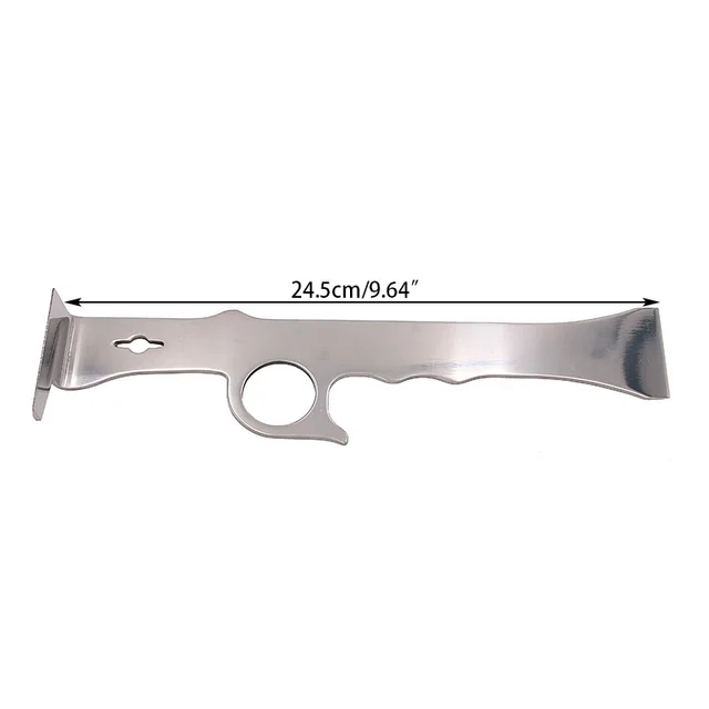 Hive Szerszámok Méhkaparó Mézkés Multifunkciós Ujjgyűrű Típusú Kaparó Méhész Rozsdamentes Acél - Image 5