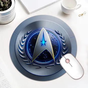

Star Trek Logo Rubber Computer Mousepad Desk Keyboard Mouse Pad Laptop Mice Mat