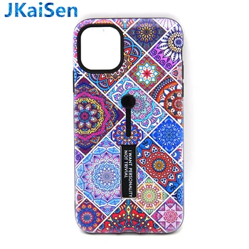 

Support Ring Case For Apple iPhone 11Pro 11Pro Max 11 Blue And White Porcelain Pattern Fashion Bracket Cover Coque