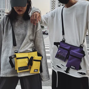 

New Fashion Unisex Crossbody Bag Tide Couple Simple Small Shoulder Bag Multifunctional Mini Pocket Judi Hang Neck Cell Phone Bag