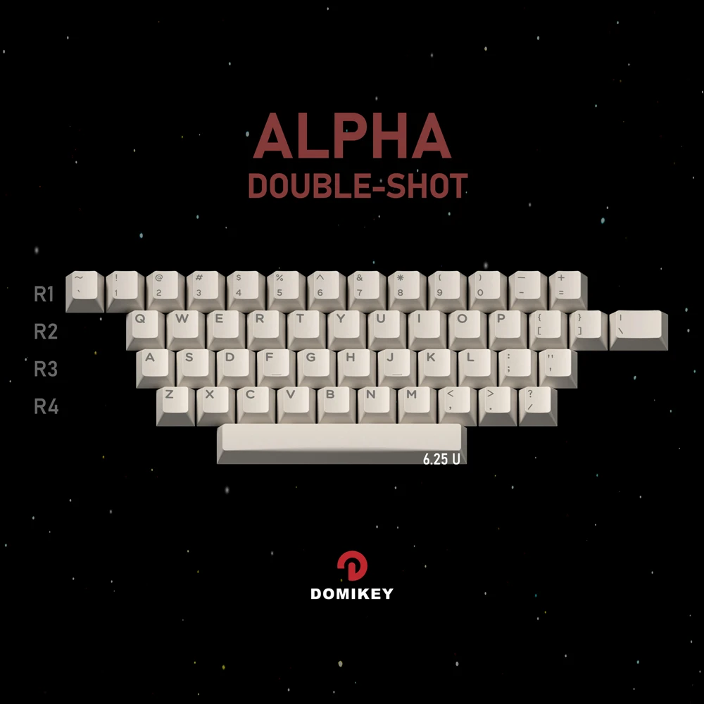 domikey astronauta cereja perfil abs doubleshot keycap para mx stem teclado poker