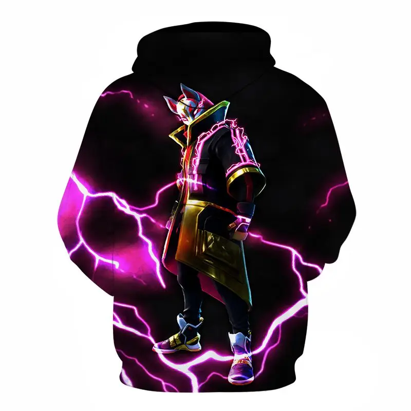 Goedkoop 3D Hoodie Battle Royale Print Sweater Mannen Vrouwen Hooded Trui Veertien Dagen Grappige HipHop Hoodies