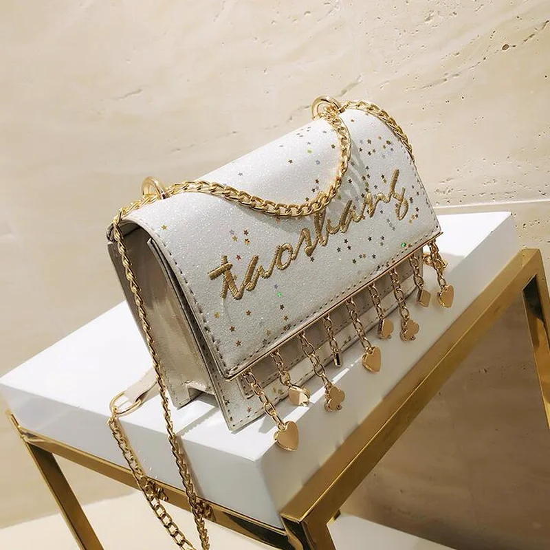 Сумки 2019 Новая модная лента с бантом маленькая квадратная сумка из