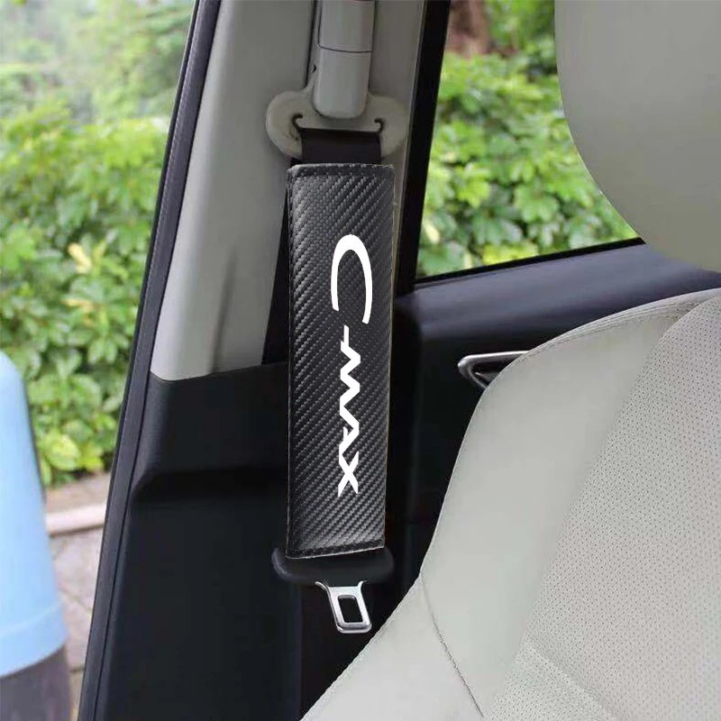 Автомобильный ремень безопасности подплечники для Ford C-Max автомобильный ремень безопасности Чехол для подушки автомобиля Стайлинг Авто Ремень безопасности Чехол из углеродного волокна