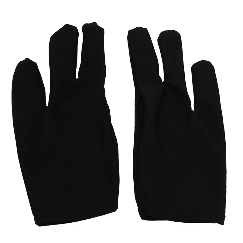 10 Billiards Pool Snooker 3 Fingers Gloves