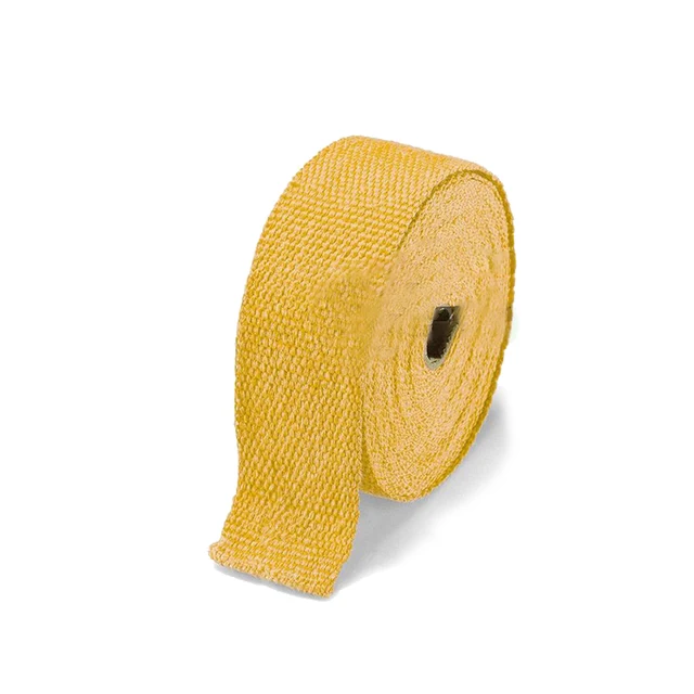 1.5 Meters Car Exhaust Pipe Wrap Insulation Glass Fiber Tape Auto Insulation Heat Wrapped Tape