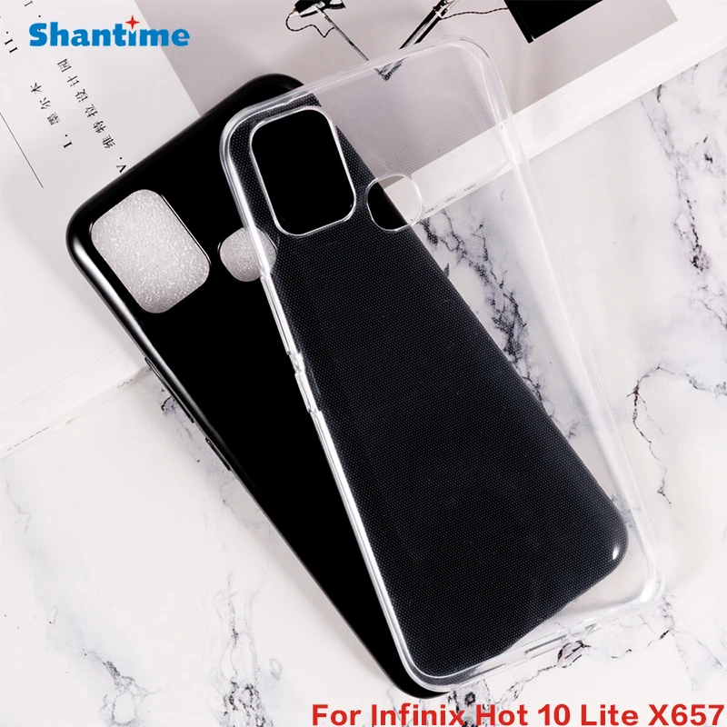 Для Infinix Hot 10 Lite X657 гелевый силиконовый защитный чехол для телефона мягкий из