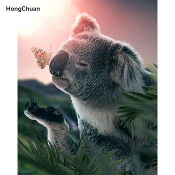 

5D Diamond Painting Koala Full Square/Round Diamond Embroidery Handmade Rhinestone DIY Mosaic Home Decoration Fast Delivery