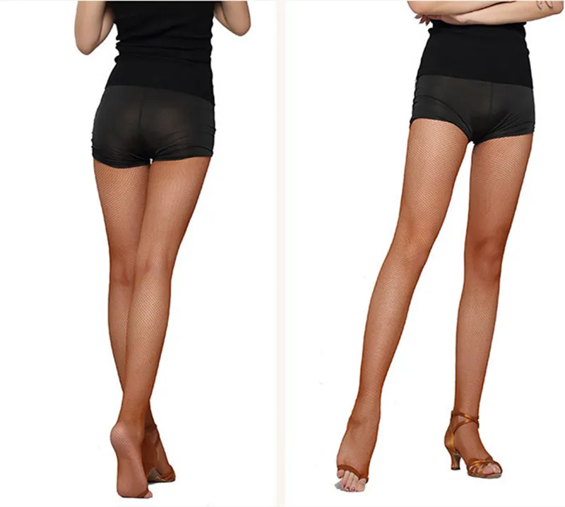2 Paar Latin Dance Strumpfhosen Netzstrümpfe Damen Offene Zehenstrumpfhosen Mädchen Mesh Perform Strumpfhosen Schlanke Latin Dance Wear Zehenstrumpfhosen – Detail 16