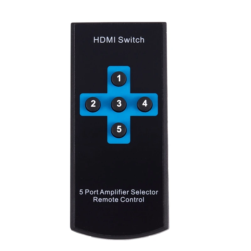 4K 60Hz Hdmi 2,0 коммутатор 5 портов 5 в 1 выход 5X1 1080P Hdmi конвертер видео коммутатор для Hdtv Xbox Hdmi переключатель на ТВ