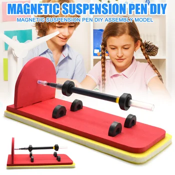 

Magnetic Levitation Pen Physical Principle Learning Children DIY Assembly Educational Toy FJ88