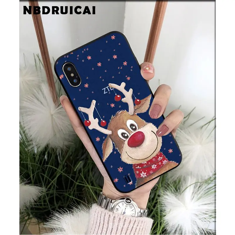 Merry Christmas Deer Print