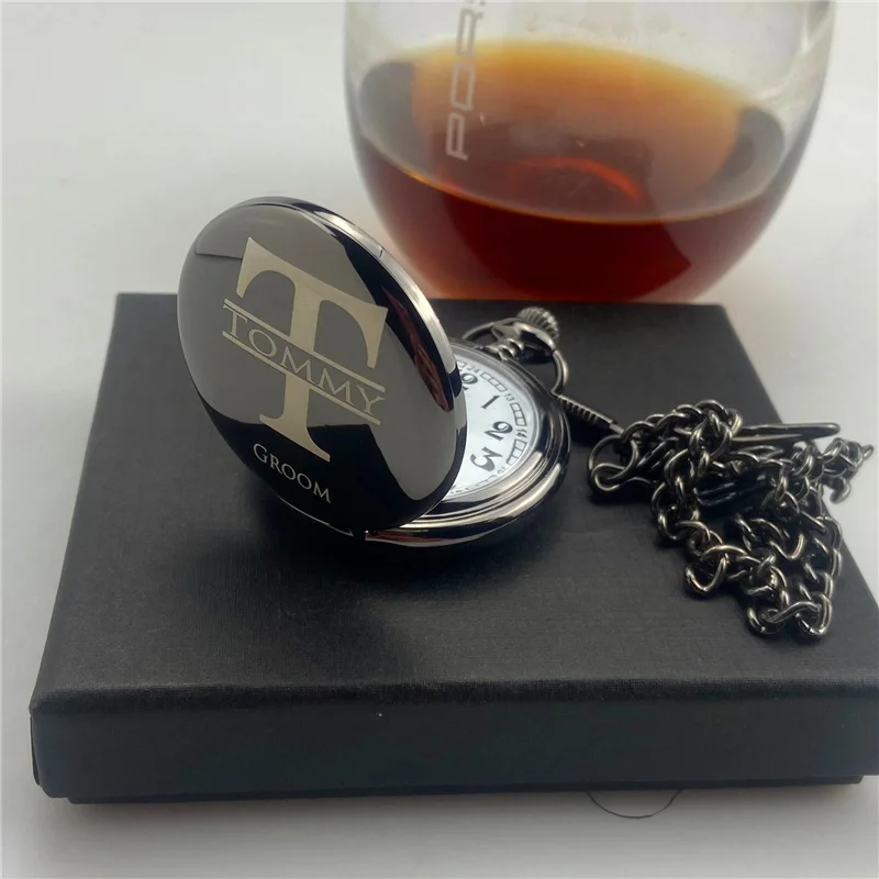 Мужские Подарочные часы диаметром 4 5 см персонализированные хромированные