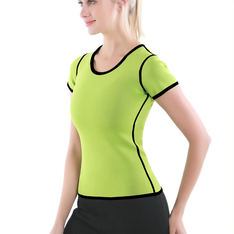 Новые женские рубашки для йоги, сексуальный спортивный топ, Стильный укороченный топ для фитнеса, 5 цветов, футболка для бега, спортивная одежда для спортзала, топы для сауны, спортивная одежда