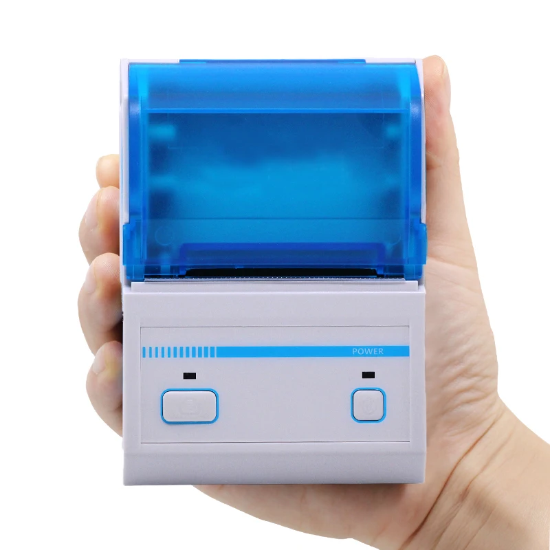 

58mm Mini Portable Pocket thermal label printer Bar code QR Wireless Bluetooth Android IOS Windows supported 58mm label printer