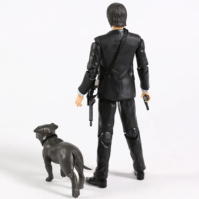 Medicom игрушка Mafex № 085 глава 2 Джон фитиль из ПВХ, движущаяся фигурка, Коллекционная модель, игрушка