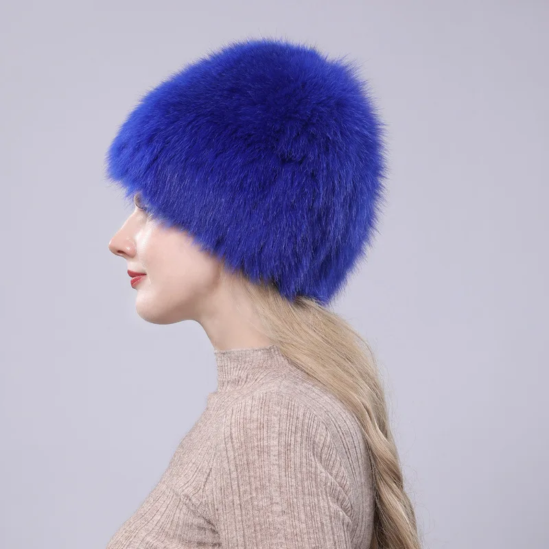 Новинка,, женская зимняя шапка с лисой, шапка-ведро, женская шапка, Sombrero Mujer, Модный женский берет для отдыха