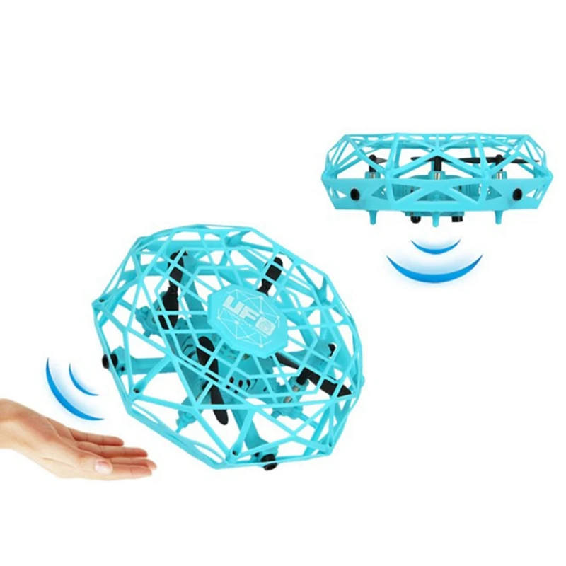 Mini Drone UFO Hand Operated RC Helicopter Dron Infrared Induction Aircraft Flying Ball Toys For Kids Mini Drone UFO Hand Operated RC Helicopter Dron Infrared Induction Aircraft Flying Ball Toys For Kids