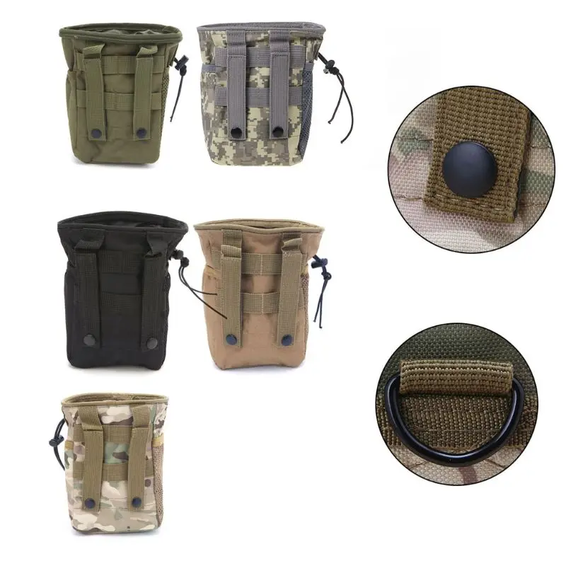 Outdooer Utility Pouch Bag Airsoft Military Molle Belt Tactical Dump Drop Bag