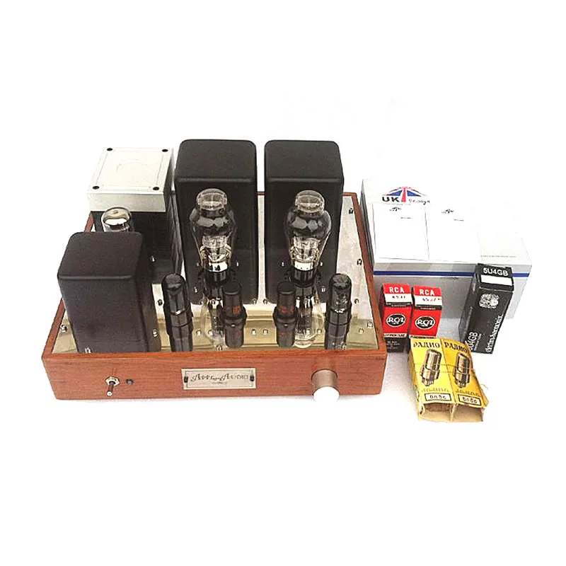 UK300BL single-ended amplifier power amplifier, 8W+8W, no large loop feedback design, bandwidth: 35hz-40KHZ(-DB