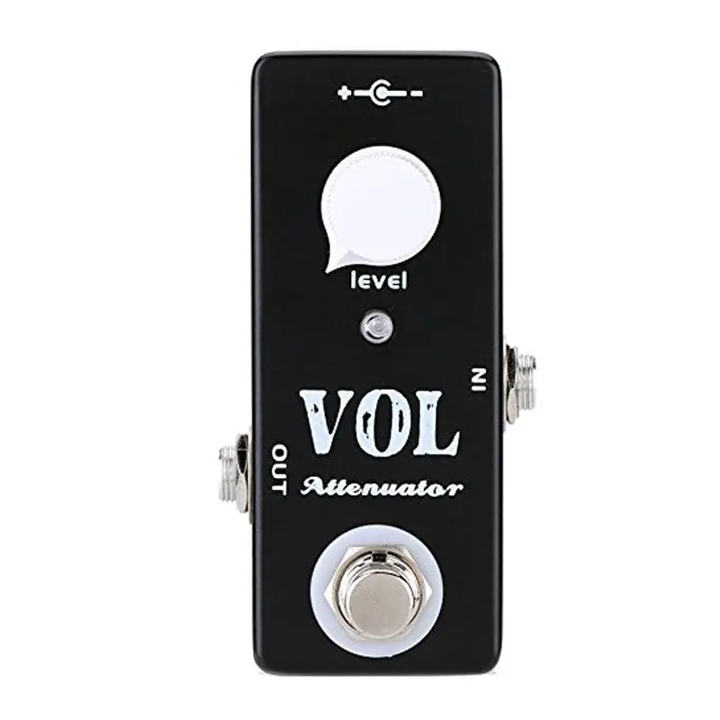 

Mosky Mini VOL Attenuator Pedal Electric Guitar Effect Pedal with True Bypass