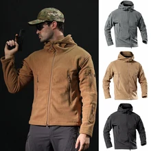 Горячая Распродажа Водонепроницаемая Боевая флисовая куртка куртки Военная охота ветровка лыжное пальто походная Кемпинг Рыбалка тактическая одежда