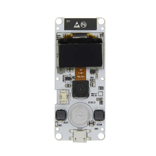 Normal camera TTGO t-камера ESP32 рыбий глаз широкоугольный объектив камера WROVER& PSRAM модуль камеры ESP32-WROVER-B OV2640 модуль камеры 0,96 - Цвет: Normal camera