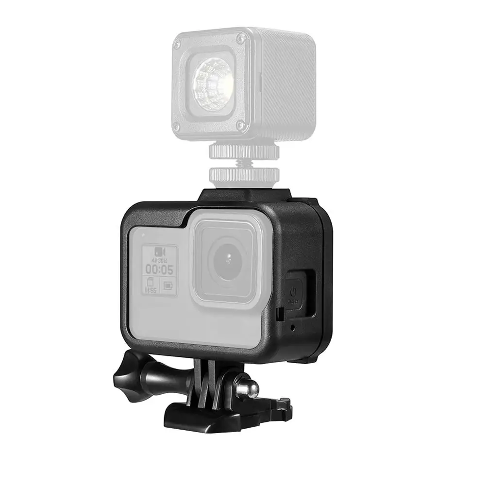 Рамка для камеры Gopro 8 из алюминиевого сплава, собачья клетка, горячие сапоги на холодную погоду, расширенная фиксированная защитная оболочка, аксессуары для камеры