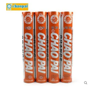

9tubes/lot Badminton Shuttlecock Orange ChaoPai Goose Feather Training Shuttle Good for Benginners Birdies L2117-9SPA