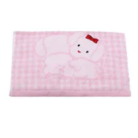Pink 47*25 см Премиум банное квадратное полотенце для маленьких детей хлопок Детские легкие полотенца для лица и рук для здорового ухода за ребенком - Цвет: Pink