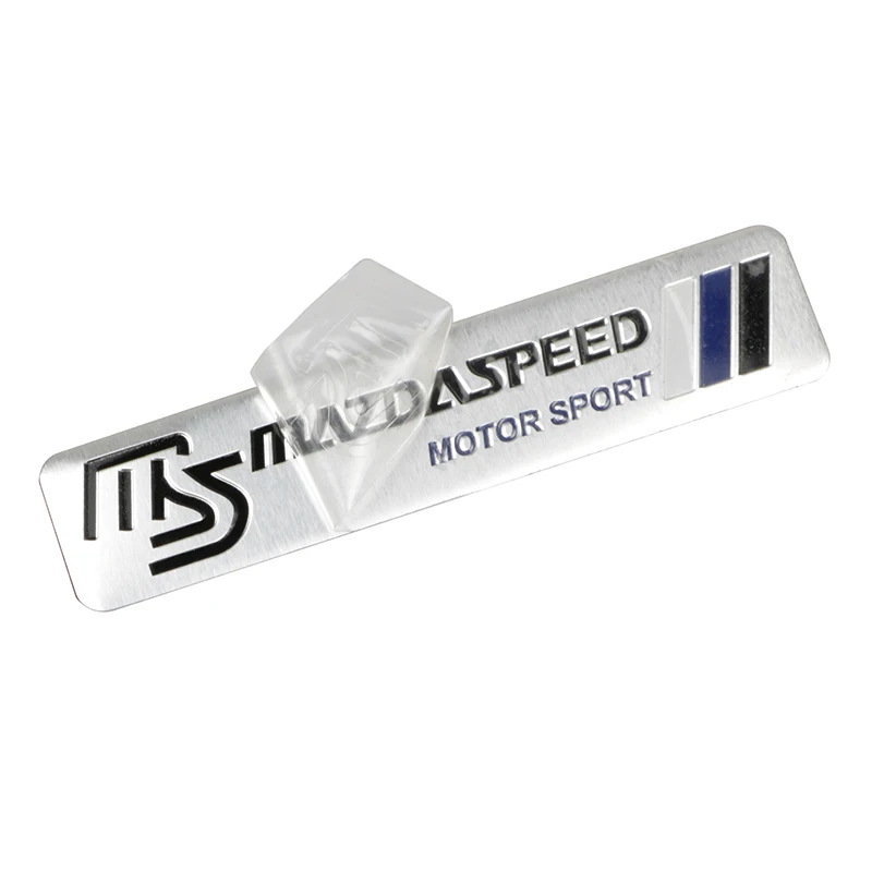 Автомобильный дизайн 3D металлический скоростной автомобильный боковой крыло задний багажник эмблема значок наклейка для MAZDA MS 3 6 CX-4 аксессуары декоративная наклейка
