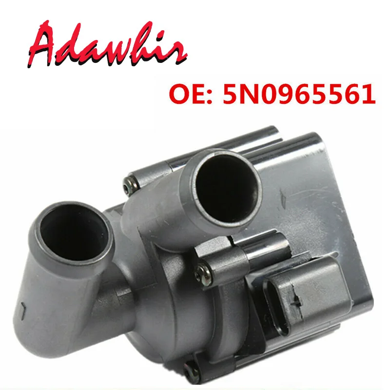 Electric Coolant Auxiliary Additional Cooling Water pump 5N0965561A For Audi VW CC EOS Passat Jetta Seat Scirocco Skoda Golf 6 | Автомобили