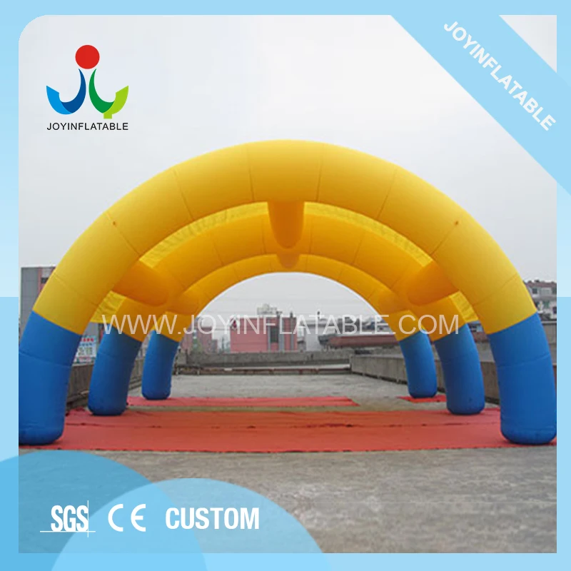 Factory Price Gaint Oxford Inflatable Lawn Yellow Tents For Event,Inflatable Sport Tents for Party for Sales 4
