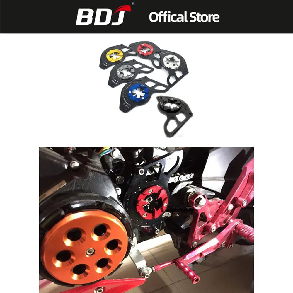 

BDJ Motorcycle Front Sprocket Chain Guard Cover Left Side Engine For Honda Grom MSX125 125SF MSX 125 SF 2013 2014 2015 2016 2017