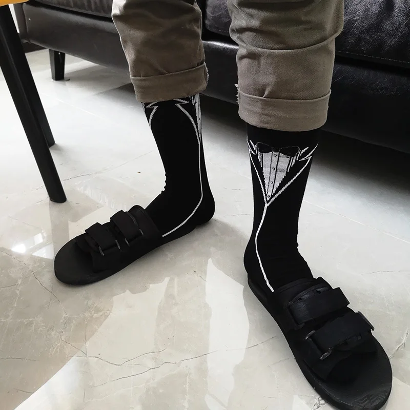 Downstairs Quality Mens Happy Socks 27Colors Streetwear Hip Hop Young Man Fashion Combed Cotton Calcetines Largos Hombre