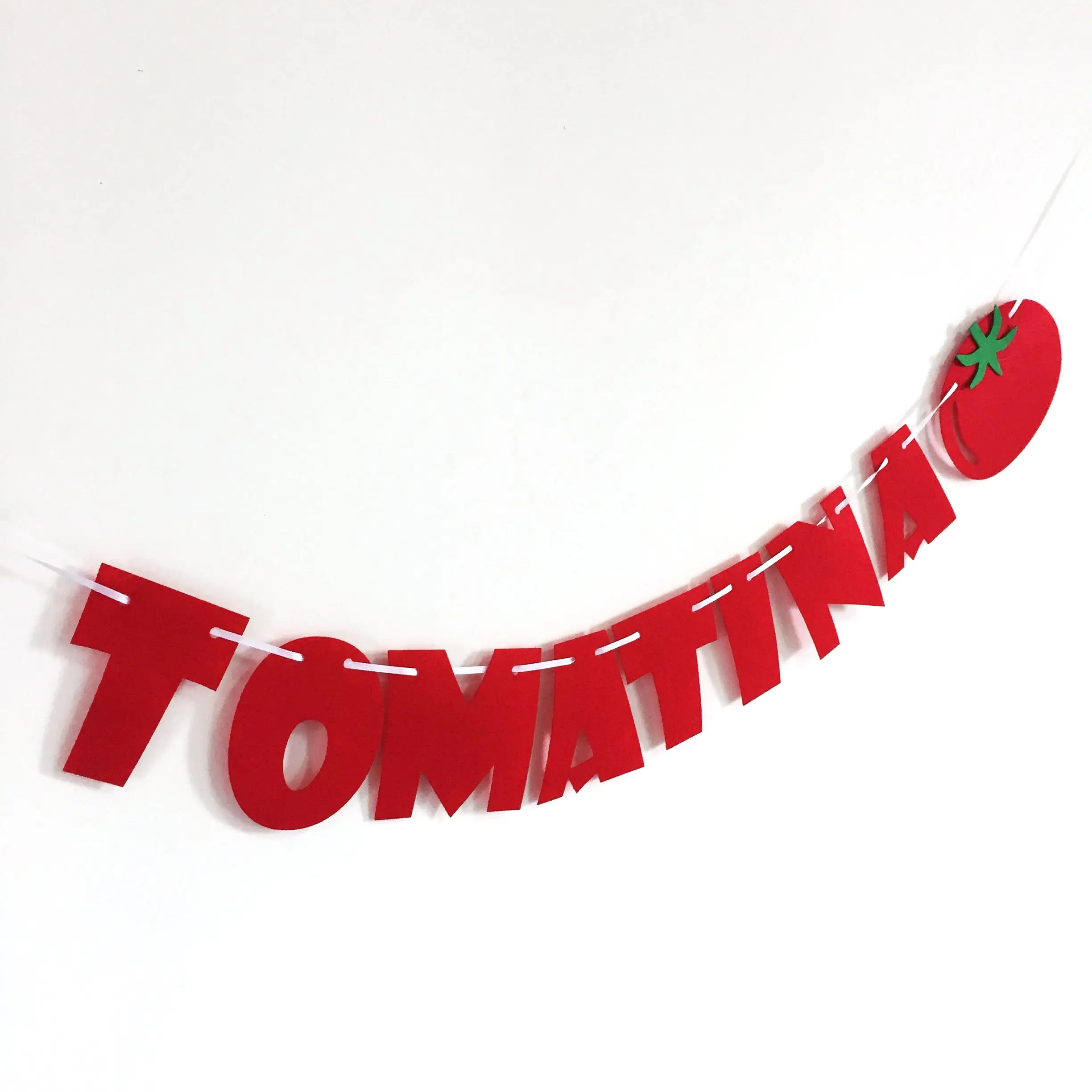 2,9 м Длина нетканый LA TOMATINA Pull флаг баннер томатный узор подвесной флаг реквизит Pull цветы для фестиваля Tomatina