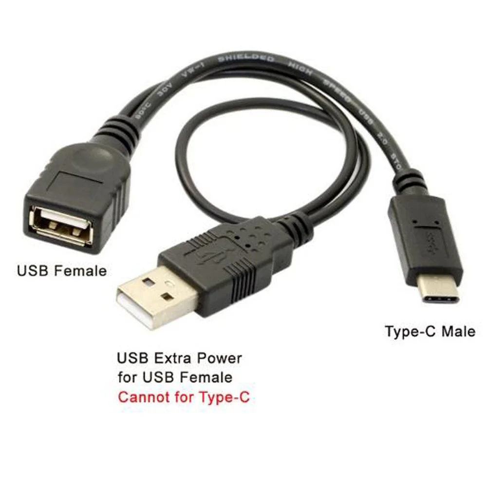 USB3.1 Type C data line Type-C male to female USB 2.0 OTG USB connection cable Power Supply usb c cable otg cable