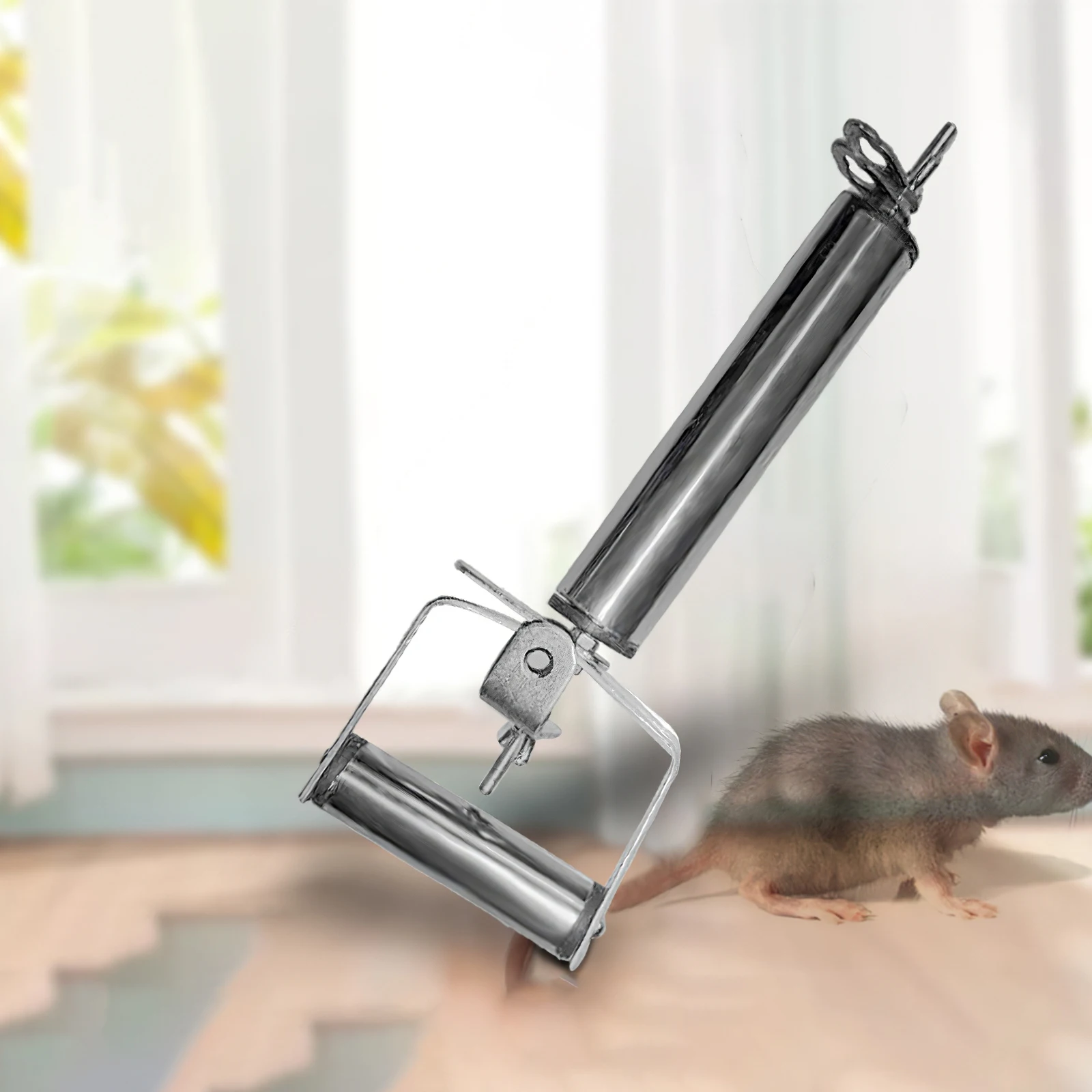 Bucket Mouse Roller Trap Rat Catcher Automatic High Quality Reusable Rodent For Home Office | Инструменты