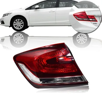 

CAPQX Outside Rear tail Light lamp taillamp taillight For HONDA CIVIC SEDAN LX HF EX EXL SI FB2 FB6 2013 2014 2015 33150-TR0-H51