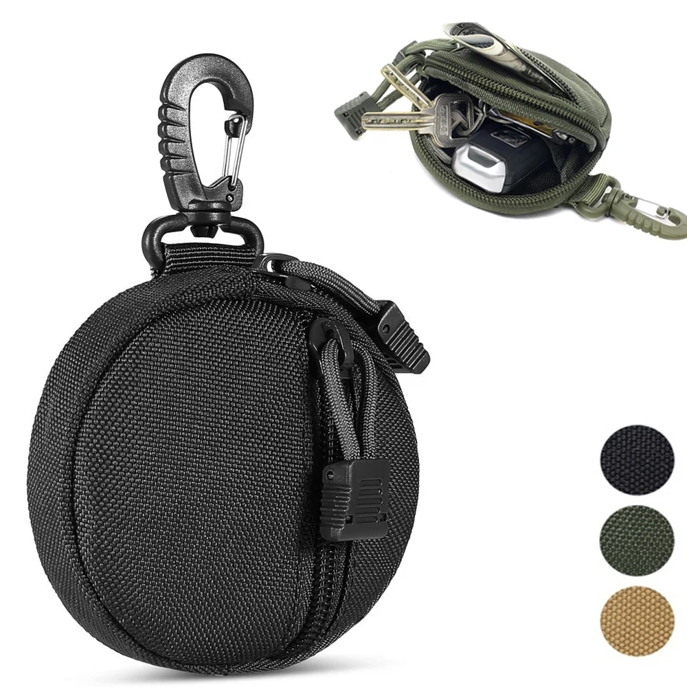 2 trozo Tactical Wallet key pouch molle gadget pouch bolsa de accesorios 