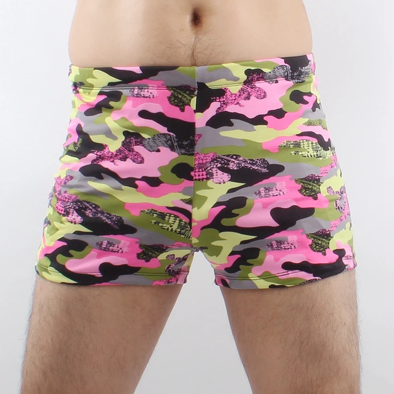 

Camouflage Allover-Print Male Swimming Trunk Large Man Beach Swimwear Plus Size XXXL Swimming Suit Men 06#