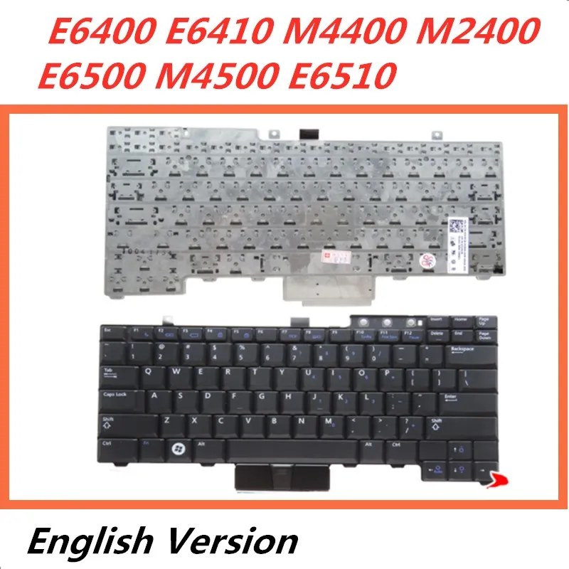 

Laptop English Keyboard For Dell E6400 E6410 M4400 M2400 E6500 M4500 E6510 Notebook Replacement layout Keyboard