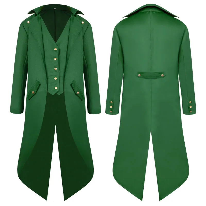 ׻ Steampunk Tailcoat 4XL ҷ ǻ Ʈ  丮  ߼ Ŷ Ƽ Frock Ʈ