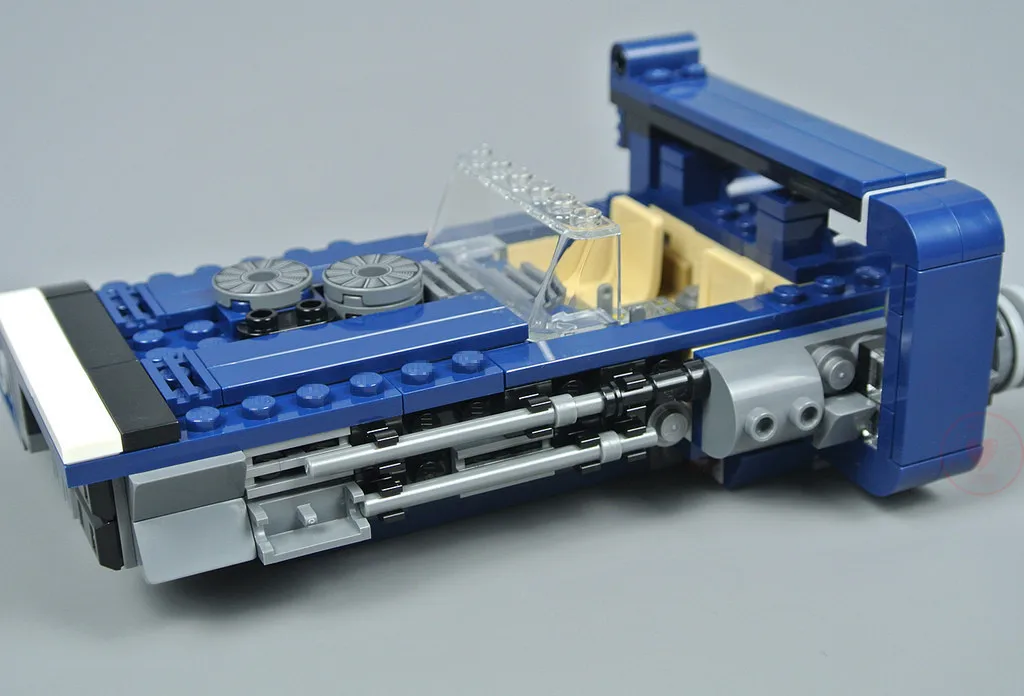 Новый космический корабль Microfighters Han Solo Landspeeder Fighter Fit Star Wars Строительные блоки