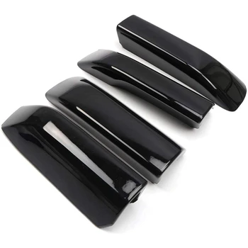 

For Toyota 4Runner 2010-2018 Car Luggage Roof Rails Rack Leg Cover End Cap Protection Cover Shell Accessories,Silver